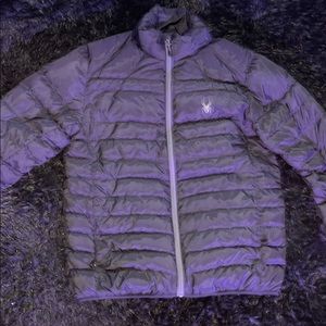 Black Spyder Puffer Jacket